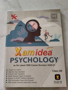 Xam Idea Psychology Class 12th