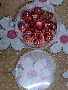 Red Fidget Spinner Toy
