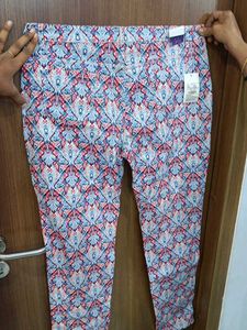 New Unused Printed trousers
