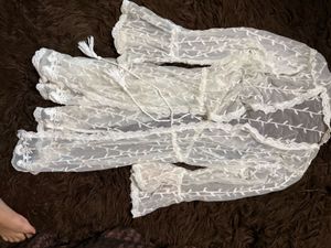 Beach Lace Coverup/Robe/Shrug