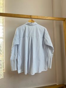 ONLY Brand Striped Cotton Shirt