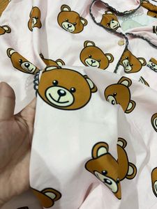 Cute Teddy Nighdress ( Fits Bust Till 32  Upto 38)