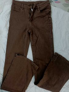 y2 k bootcut brown jeans