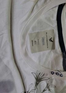 Brand New White Floral Print T-Shirt