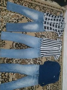 Bundle of 3 Jeans &