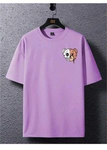 Lilac Happiness Bear Graphic Tee Pack Of 1