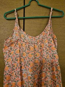 Flowy Block Print Dress