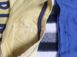 Set of Half Sleeves Tshirts for 4-6 Years Old