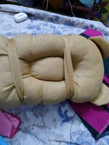Bear-Shaped Plush Pillow