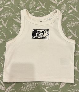 H&m White Top( Xxs)