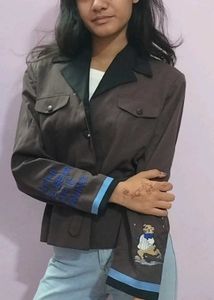 Belted Blazer Jacket