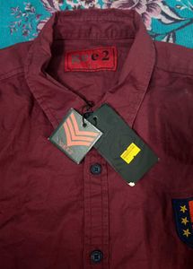 Stylish Maroon Shirt