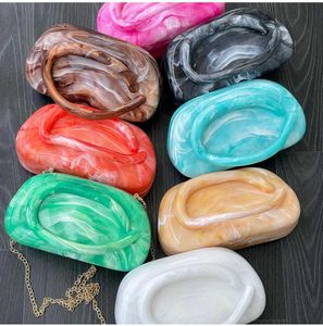 Resin Clutch Handbag