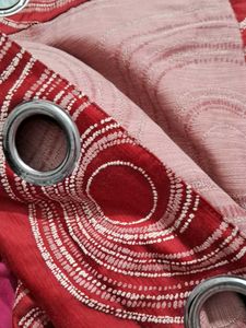 Curtain Red One Piece