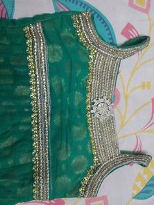Anarkali Dress With Leggings And Dupatta