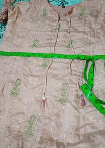 L Size Gown With Dupatta