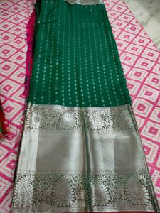 Elegant Green Saree