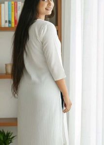 Elegant White Kurti