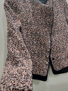 Pink Tweed Blazer