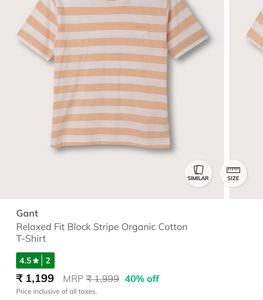 Striped Short Sleeve Tee