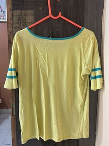 Lemon Yellow Graphic Tee