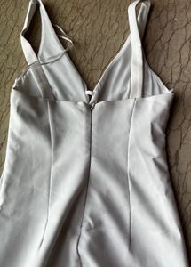 White Mini Zara Dress