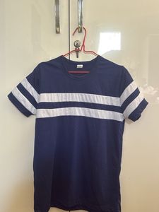 Navy Striped Tee