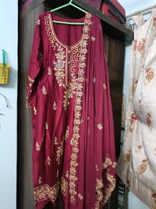 Elegant Embroidered Kurta Set