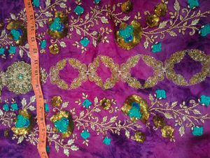 Embroidered Kurta Sharara Set