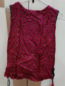 Red Tunic Top