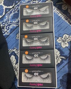 Red Cherry 3D Eyelashes- Single piece
