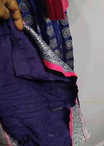 Elegant Ethnic Lahenga with Blouse Maggam Work