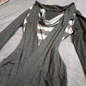 2000s Long Bodyfitted Top