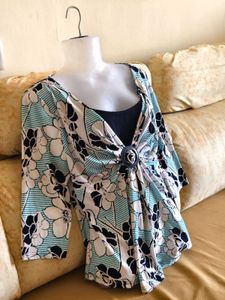 Floral Blouse Top
