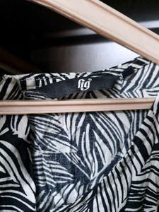 Leaf Print Dress