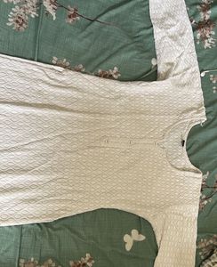 Elegant White Kurta