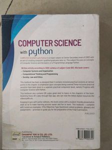 Computer Science with Python Textbook
