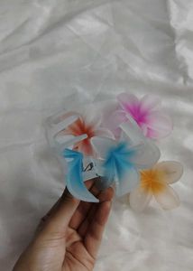 Flower Hair Clips (Set of 4)