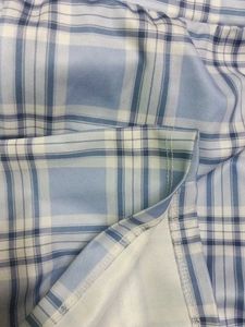 Blue Plaid Mini Skirt