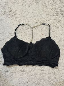Black Embellished Bralette ❤️