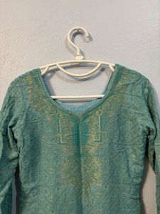 Elegant Green Kurta Suit Set