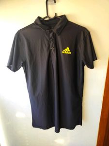 Adidas Black Polo Shirt