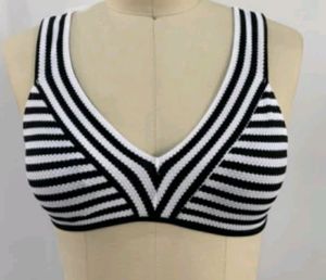 River Island Striped Bra Top