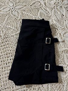 Black Mini Skort ,once wear