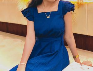 Blue Midi Dress