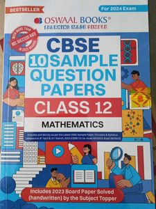 CBSE Class 12 Maths
