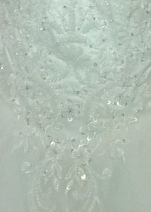 White Fairy Like Gown