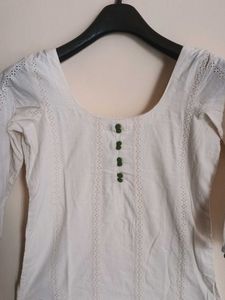 PAKISTANI SUIT (Off WHITE- Cremish)