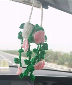 Crochet Car Hanging Charm