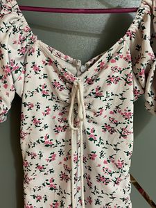 Floral Mini Dress - Cute &amp; Trendy!